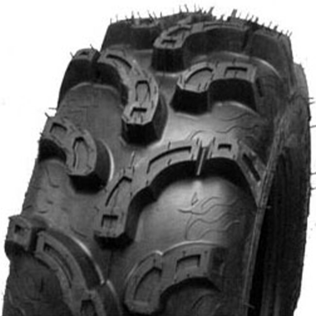 25×10.00-12 25×10-12 25x10x12 Journey W375 ATV UTV Tire 6 Ply