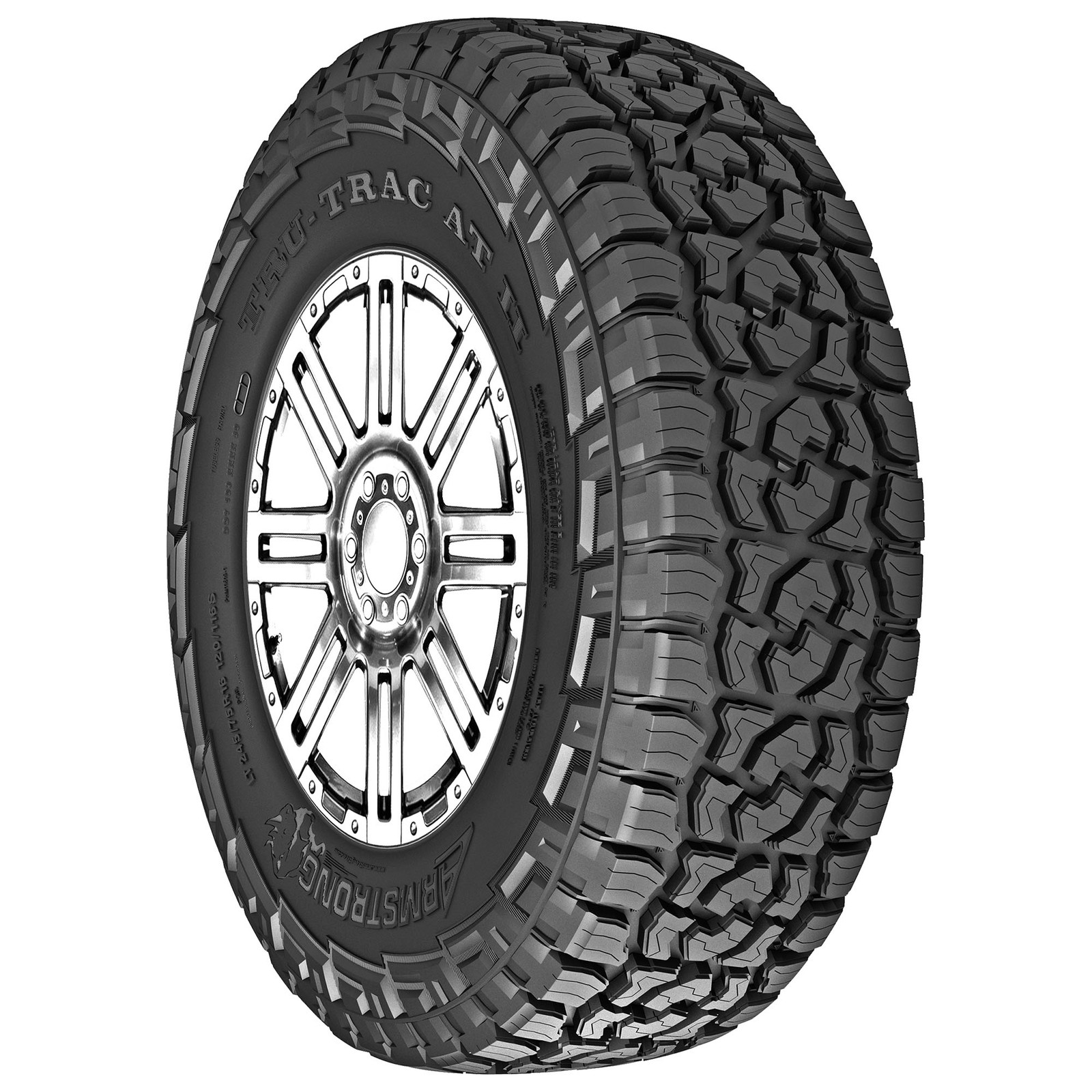 4 New Armstrong Tru-trac At Ii – Lt235x75r15 Tires 2357515 235 75 15