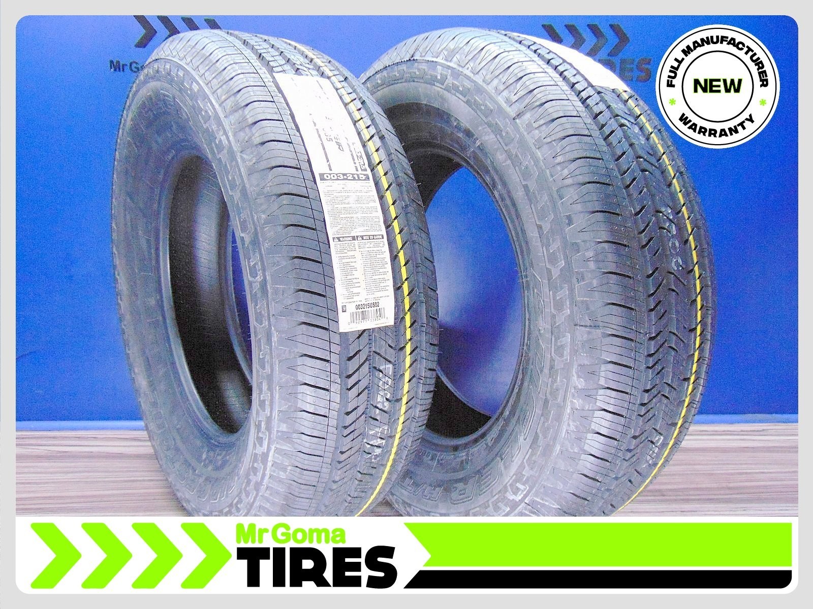2 BRAND NEW 265/70R18 BRIDGESTONE DUELER H/T 685 TIRES 116T 2657018