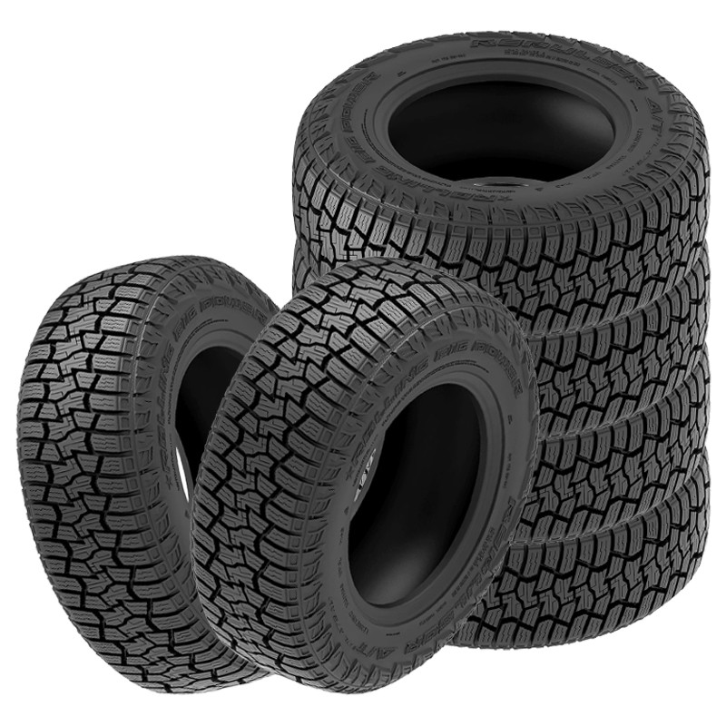 6 RBP Repulsor A/T Plateau 245/75R17 121/118S Snow Certified All Terrain 10 Ply