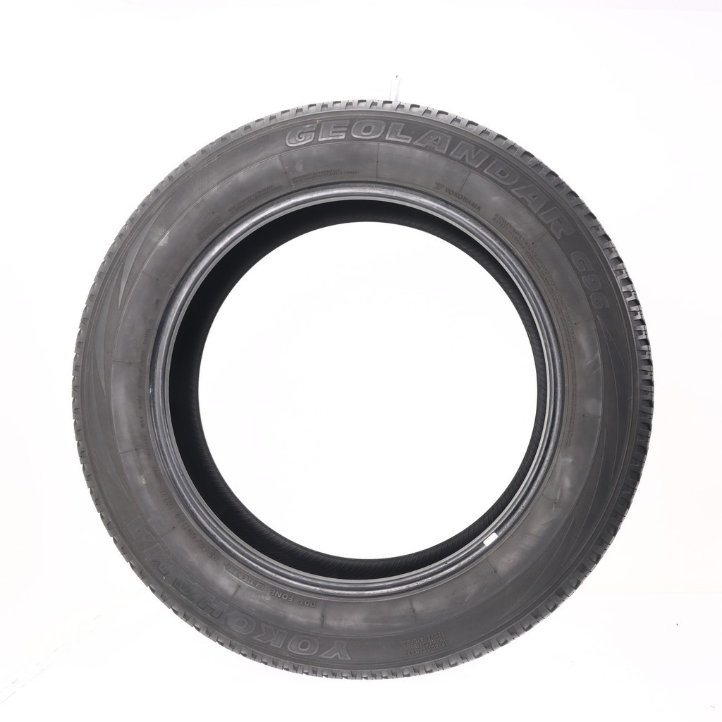 Set of (4) Used 245/60R20 Yokohama Geolandar G96B 107H – 6.5-7/32 (UYFD)