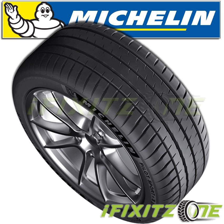 1 Michelin PILOT SPORT 4 295/40R19 108(Y) UHP Performance Summer 300AAA 20K Mile