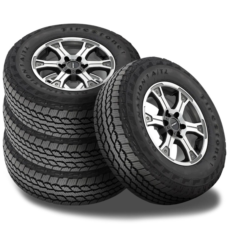 4 Firestone Destination AT/2 275/55R20 111S All Terrain 3PMSF 55K Mileage