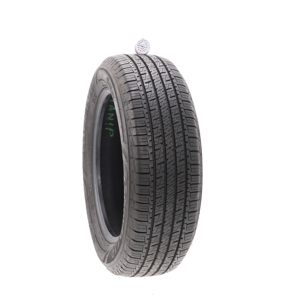 Set of (4) Used 225/60R18 Goodyear Assurance MaxLife 100H – 9.5-11/32 (O7JY)