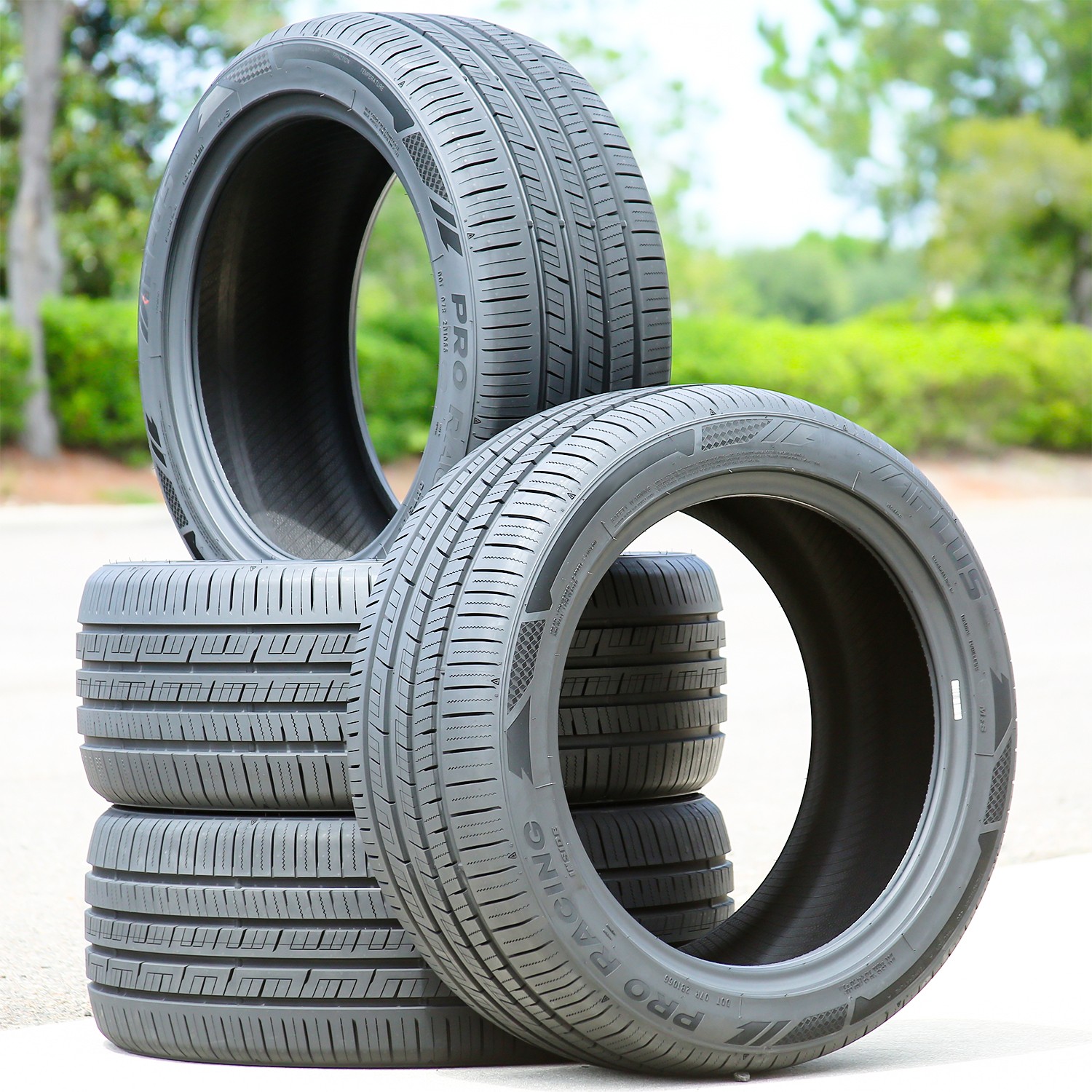 2 Tires Aplus PRO Racing 225/40ZR19 93W XL