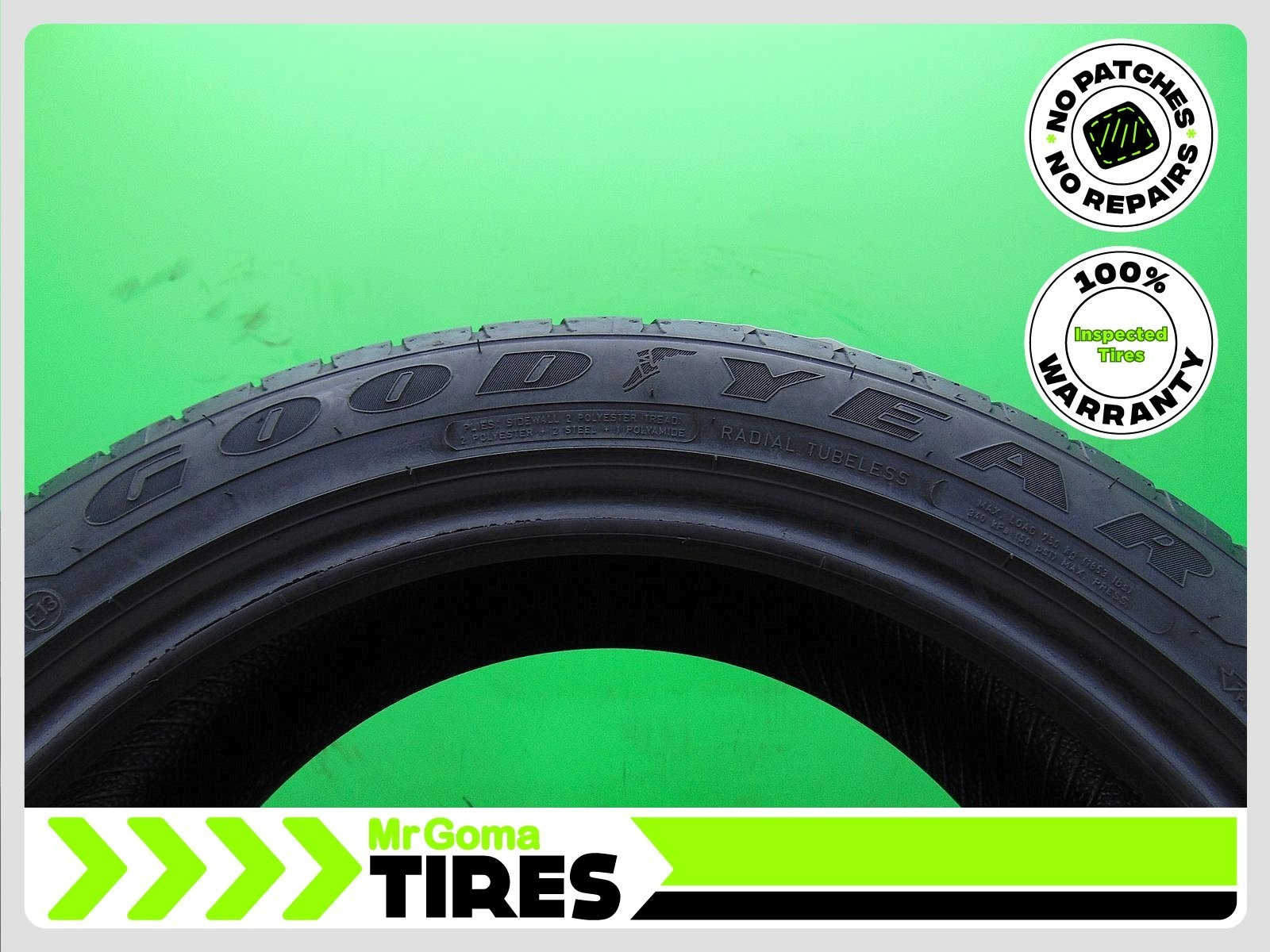 1 GOODYEAR EAGLE TOURING XL 235/45R18 USED TIRE 8.0/32 TREAD 2354518 98V