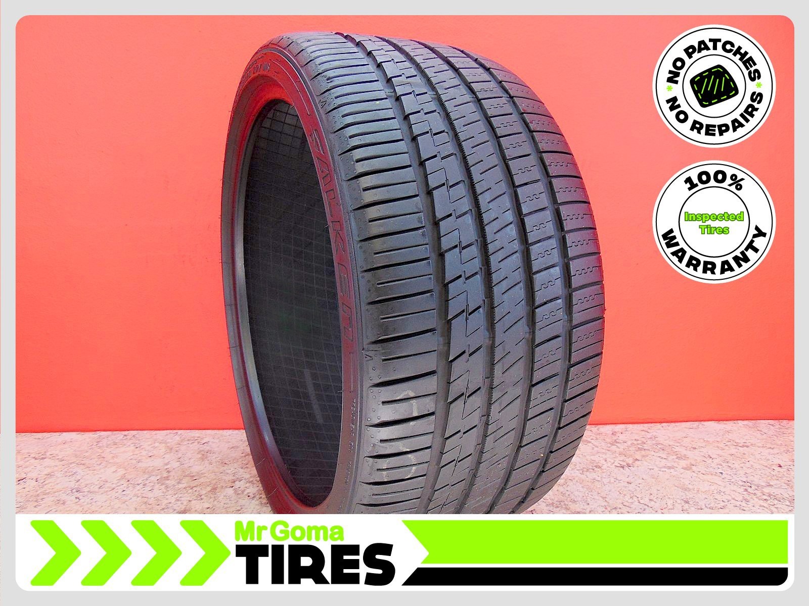 1 FALKEN AZENIS FK460 A/S XL 275/30ZR20 USED TIRE 8.5/32 TREAD 97Y 2753020