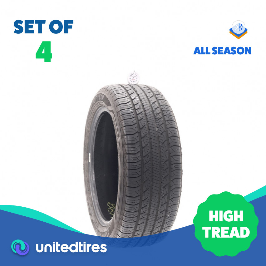 Set of (4) Used 225/50R17 Goodyear Assurance Outlast 94V – 8.5-9.5/32