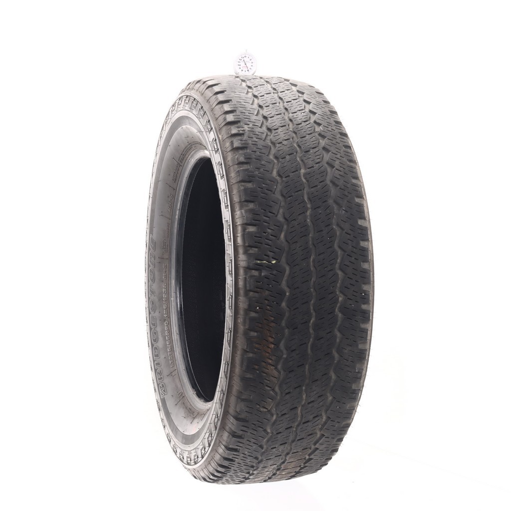 Set of (4) Used LT 275/65R20 Bridgestone Dueler A/T RH-S 126/123R – 6-7/32