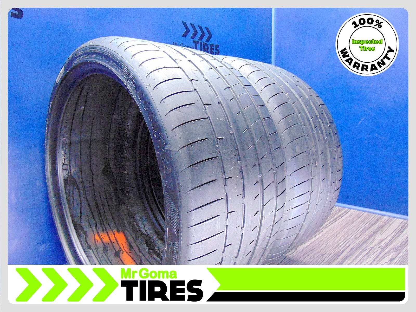 2 GOODYEAR EAGLE F1 SUPER SPORT NAO XL 315/30R21 – 7.3/32 tread LIFE 3153021