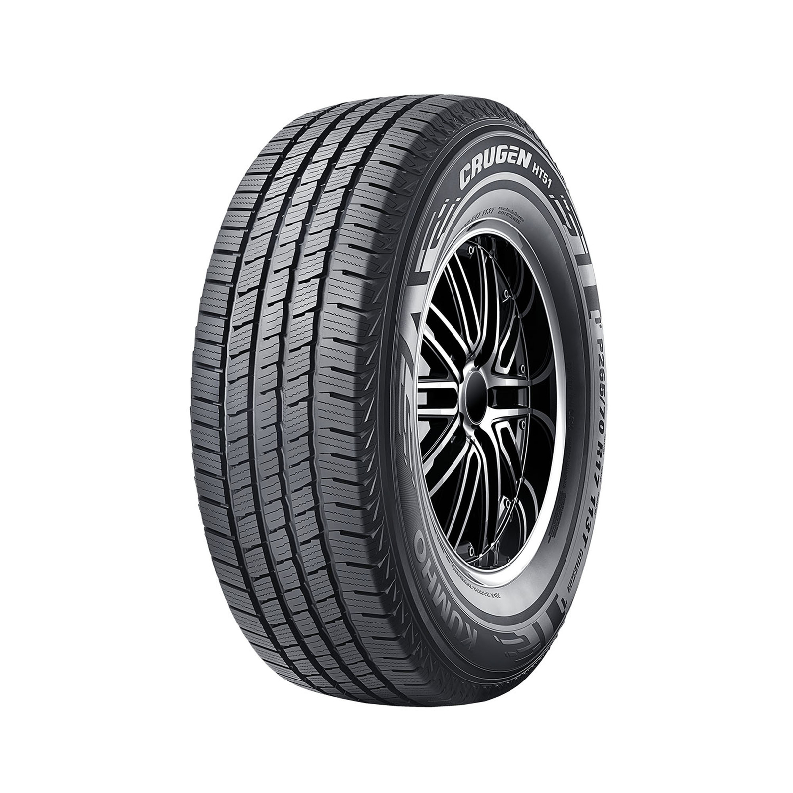 4 New Kumho Crugen Ht51 – 235x75r16 Tires 2357516 235 75 16