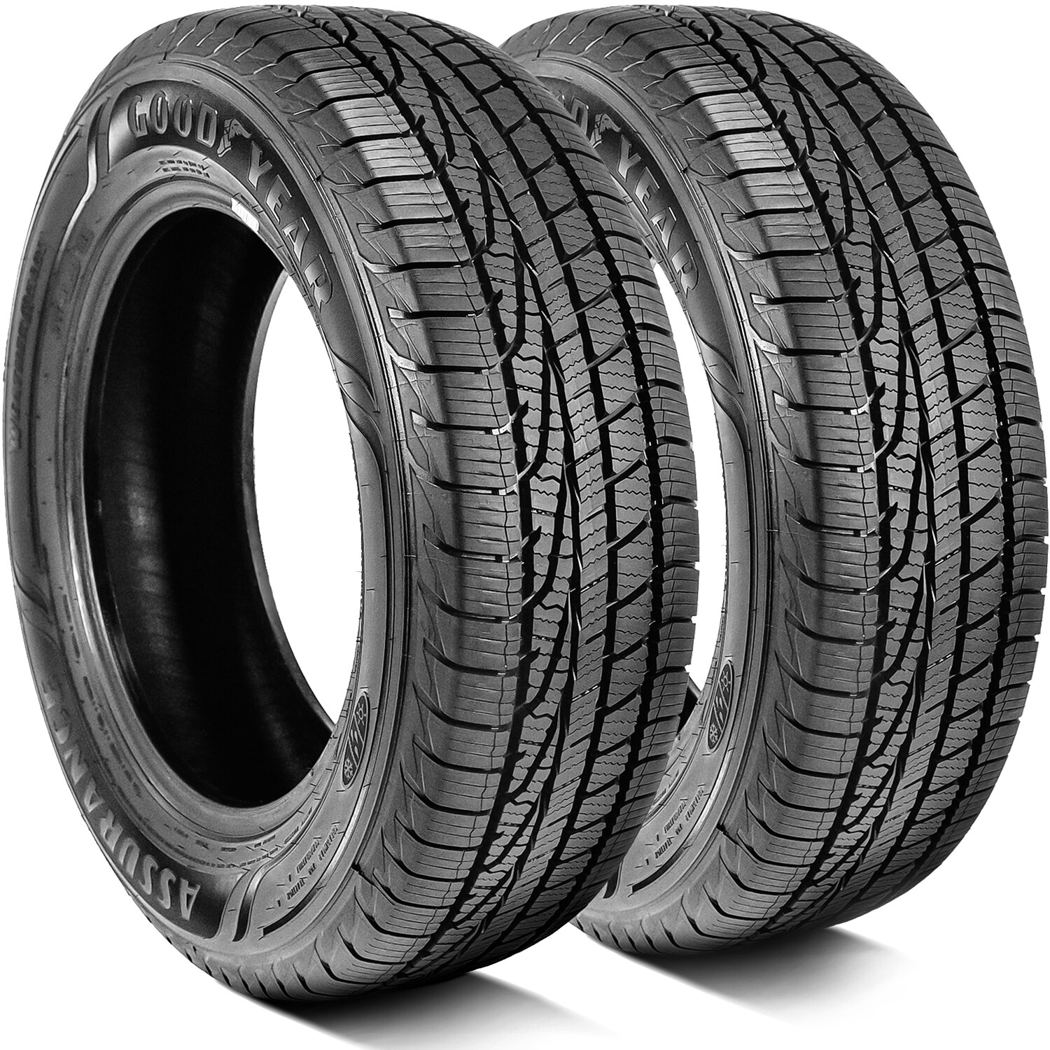 2 Tires Goodyear Assurance WeatherReady 235/50R17 96V A/S All Season