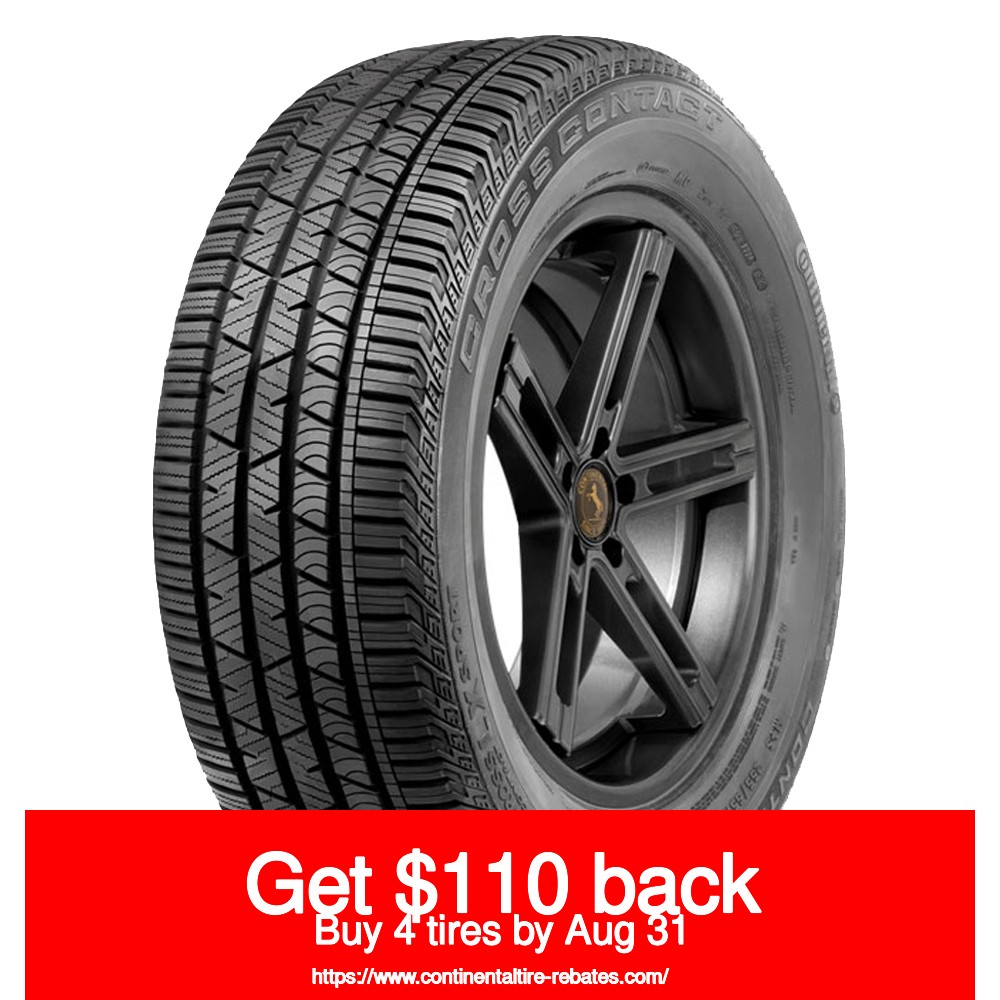 CONTINENTAL CrossContact LX Sport 275/40R22XL 108Y (Quantity of 2)