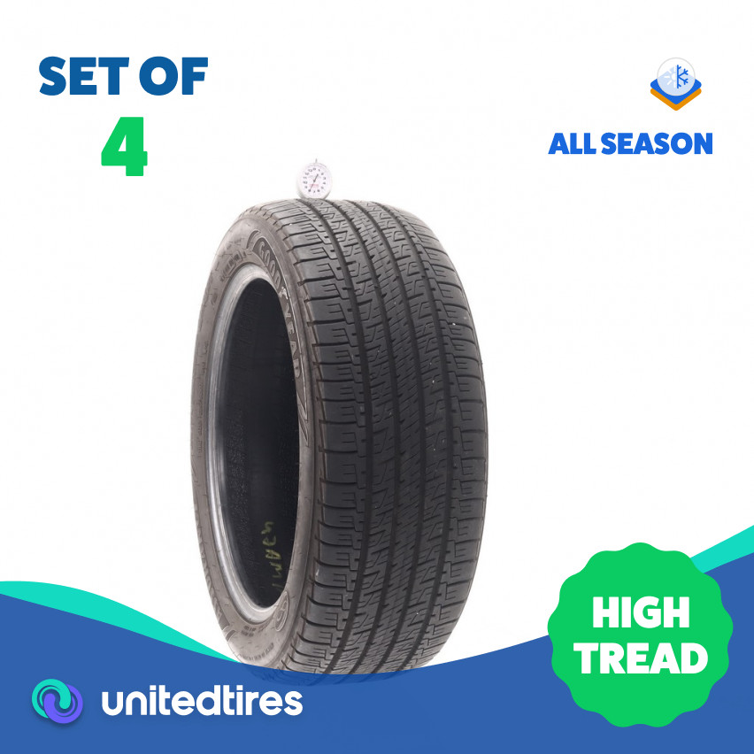 Set of (4) Used 225/50R17 Goodyear Assurance MaxLife 94V – 8-9/32