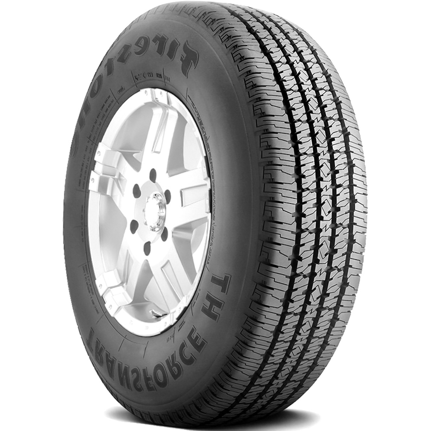 2 Tires Firestone Transforce HT LT 9.5R16.5 Load E 10 Ply Light Truck