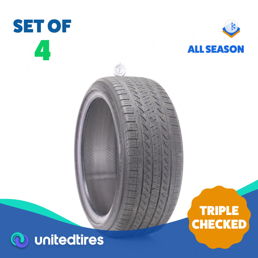 Set of (4) Used 225/40R18 Yokohama Avid GT S35 88V – 7-8/32