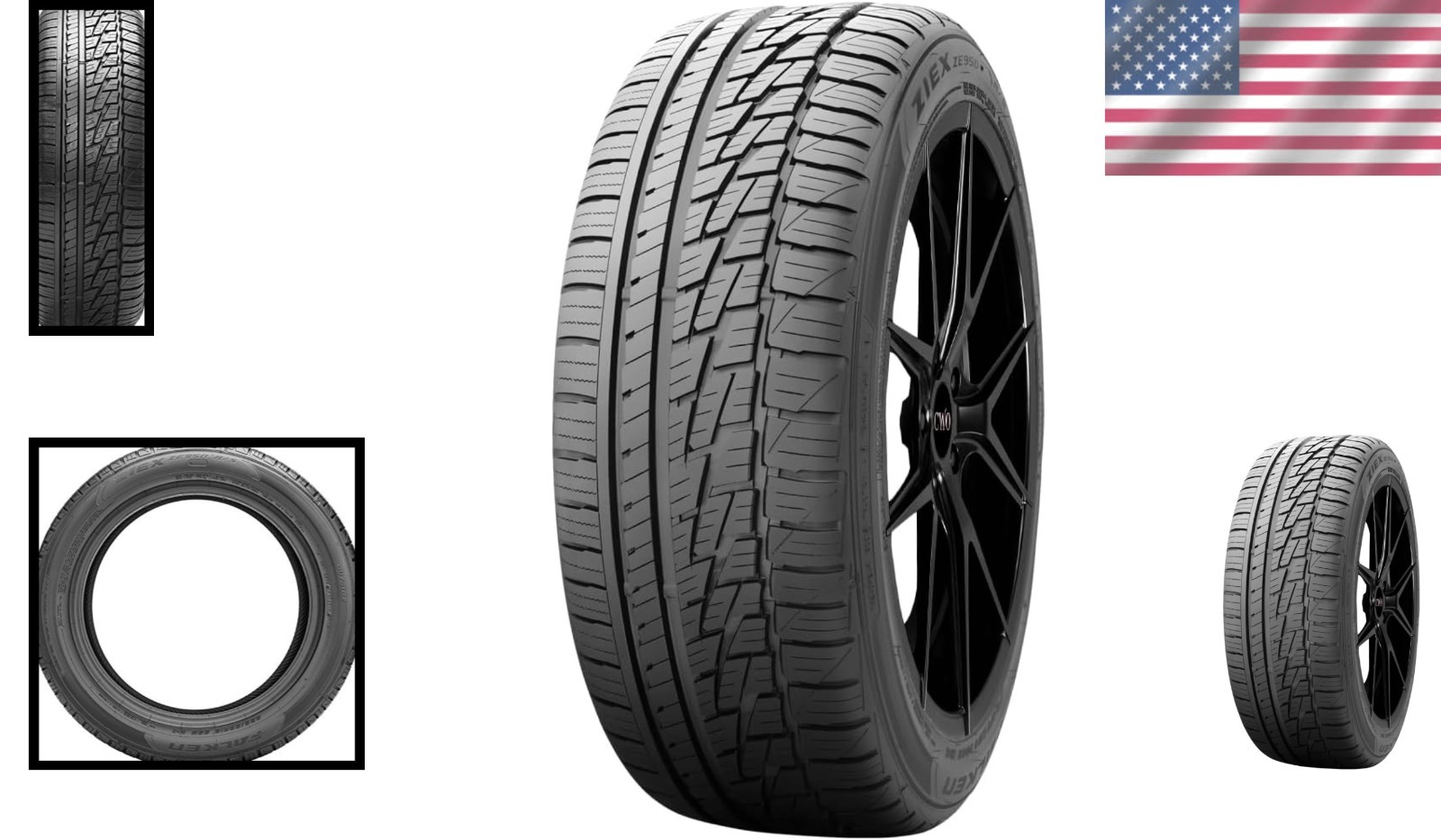 Ziex ZE950 All-Season Radial Tire – 215/55R17 94W