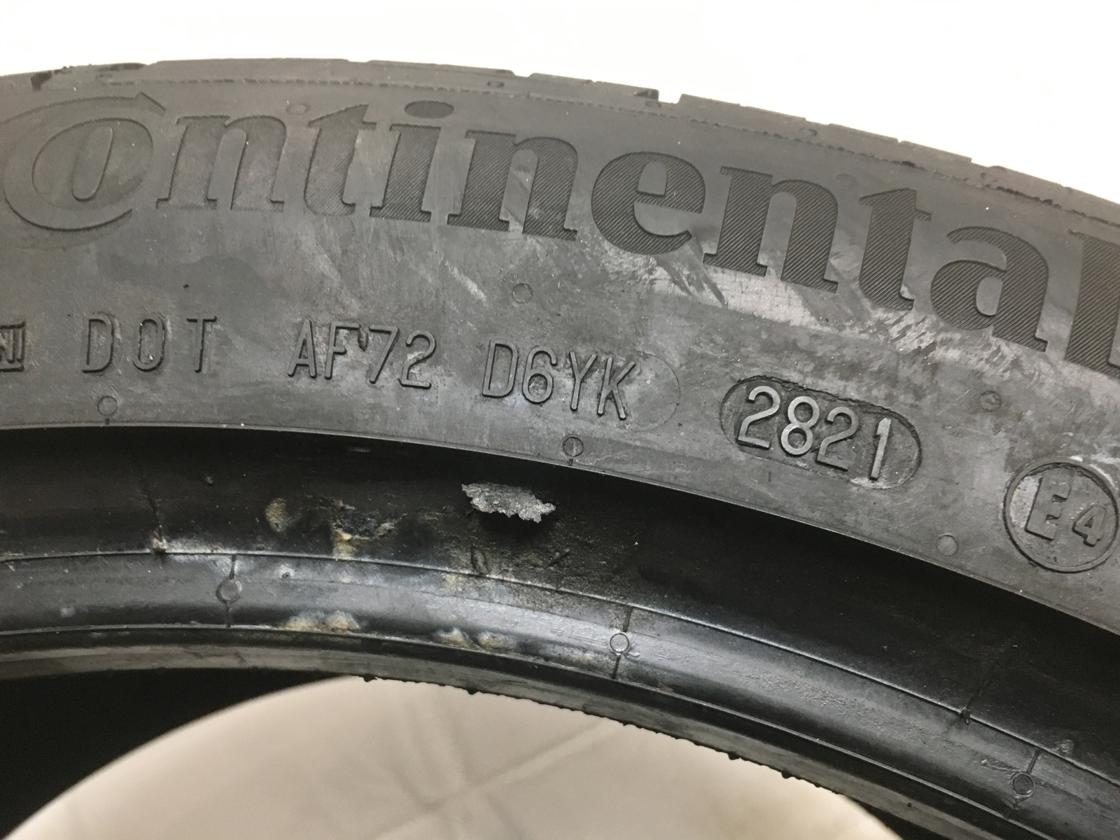 [1] Continental ProContact TX P315/35R21 315 35 21 Tire 8.25-8.5/32