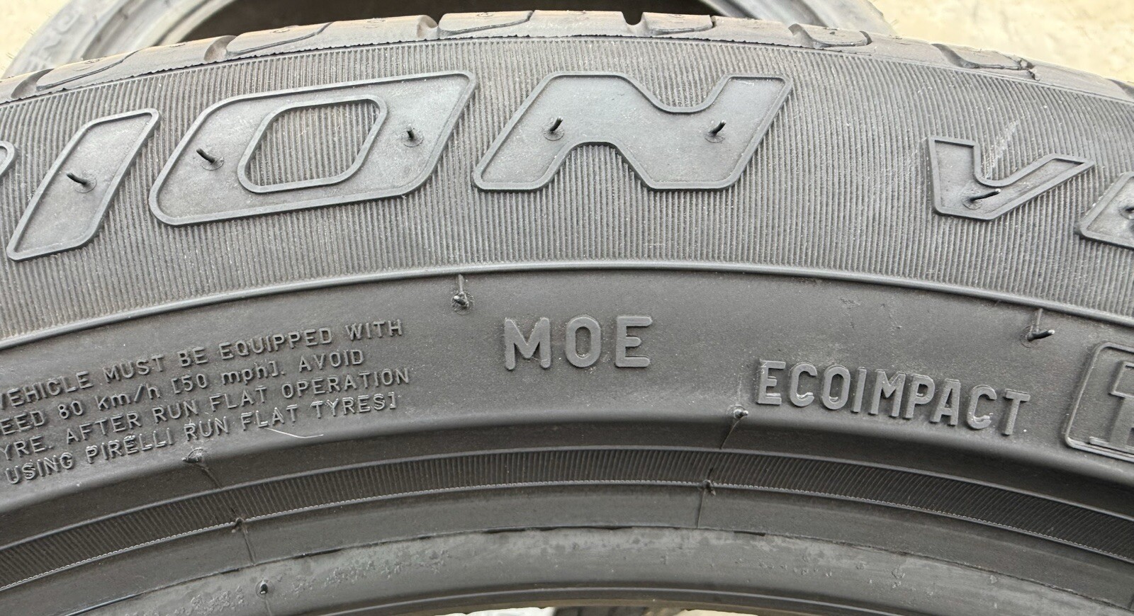 TWO BRAND NEW 255/45R20 101V Pirelli Scorpion Verde MOE Run Flat Mercedes GLC