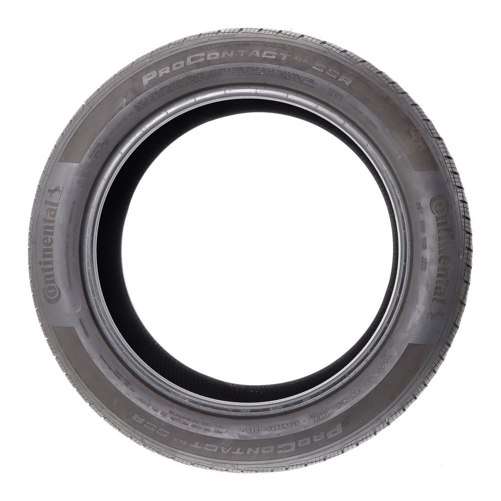 Set of (4) Used 235/50R19 Continental ProContact GX SSR MOE 99H – 6-7/32