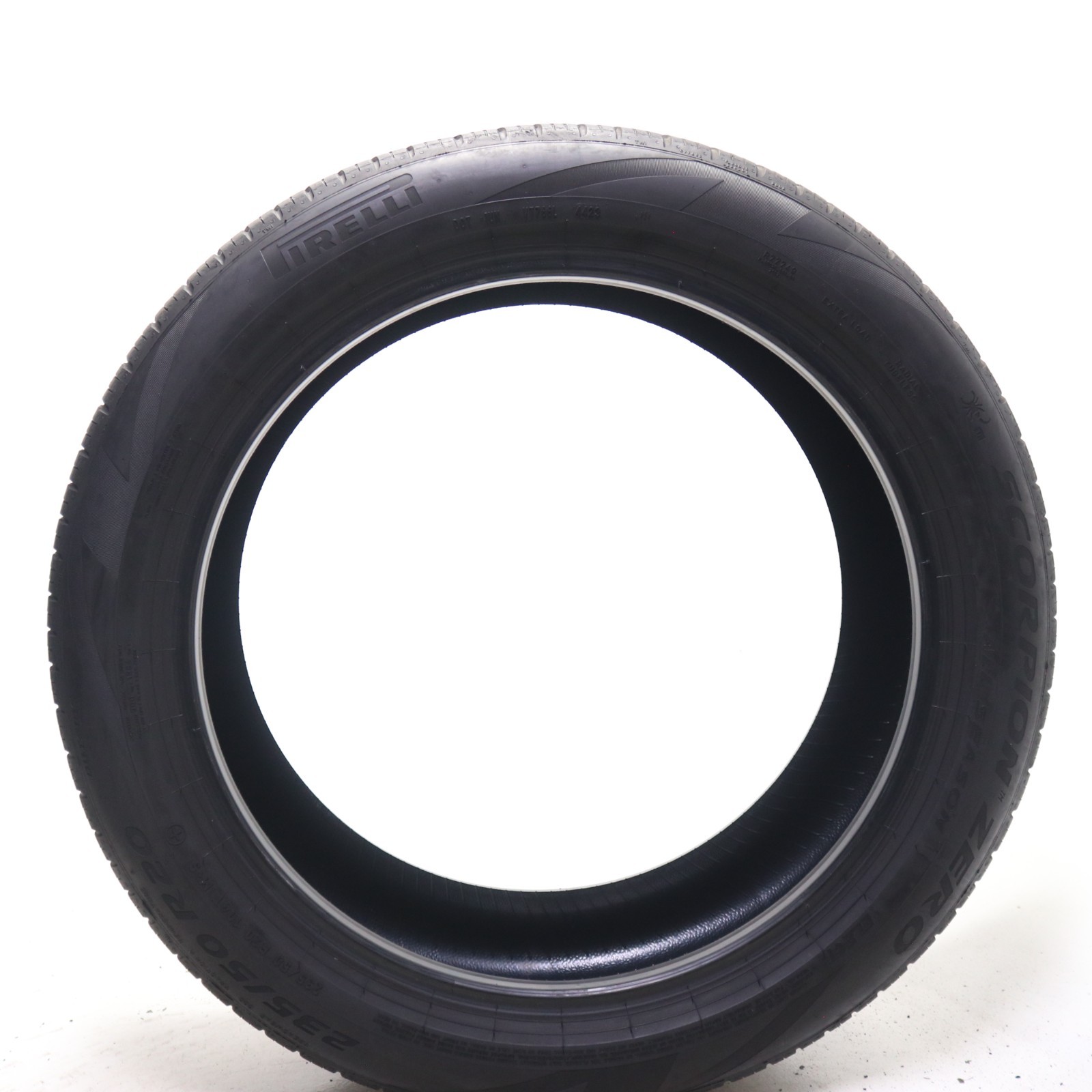 Set of 2 Used 235/50R20 Pirelli Scorpion Zero All Season Elect + – 104T – 7/32