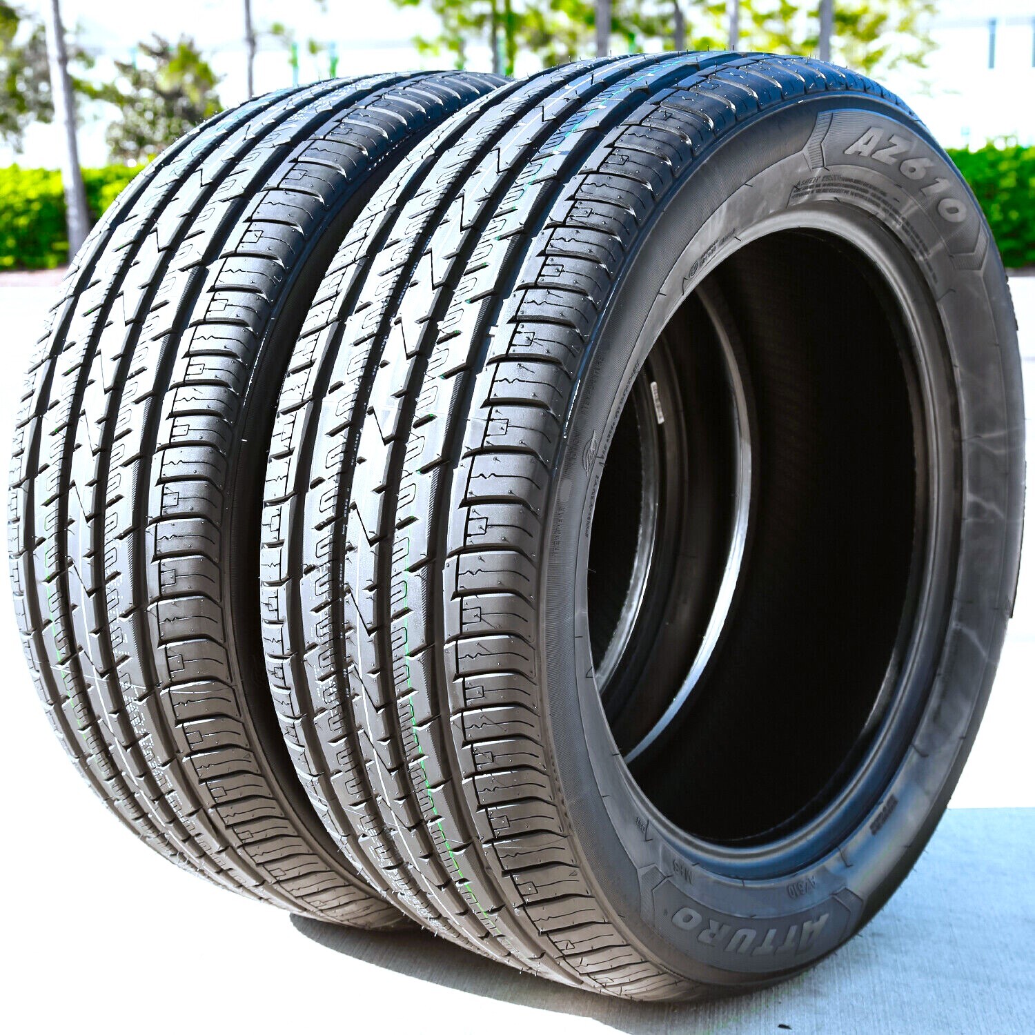 2 Tires Atturo AZ610 235/65R17 108H XL A/S All Season