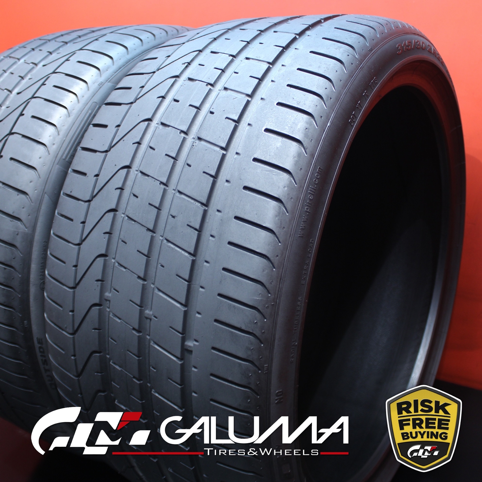 Set of 2 Tires Pirelli P Zero (N0) 315/30ZR22 315/30/22 3153022 107Y #74953