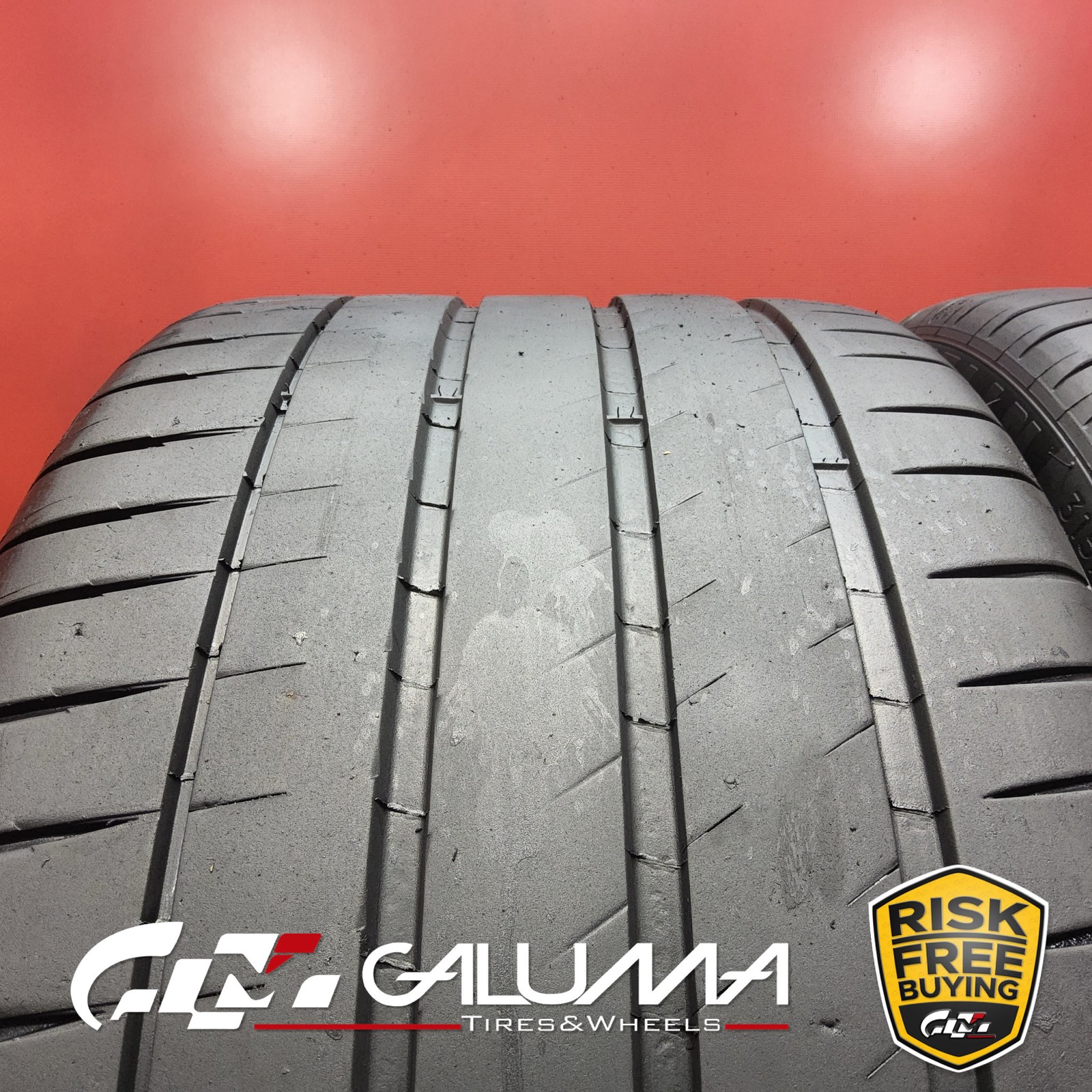 Set of 2 Tires LikeNEW Michelin Pilot Sport 4S ★ XL 315/30ZR22 No Repairs #94102