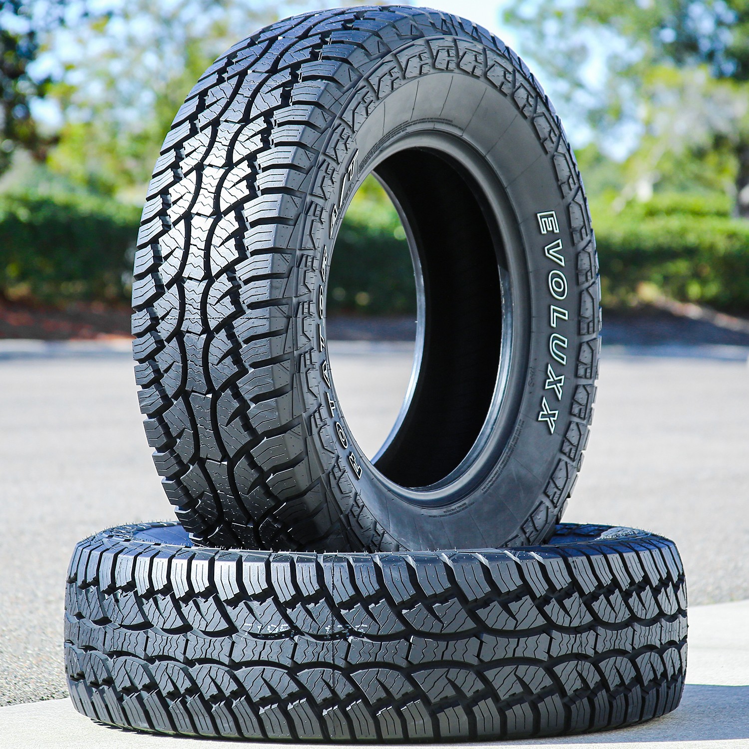4 Tires Evoluxx Rotator A/T LT 305/55R20 Load E 10 Ply (RWL) AT All Terrain