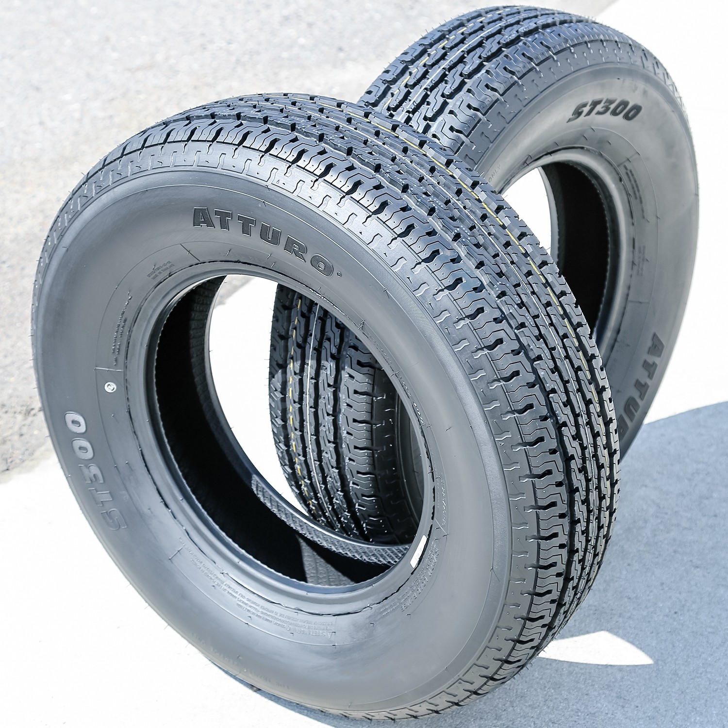 Tire Atturo ST300 ST 215/75R14 Load D 8 Ply Trailer