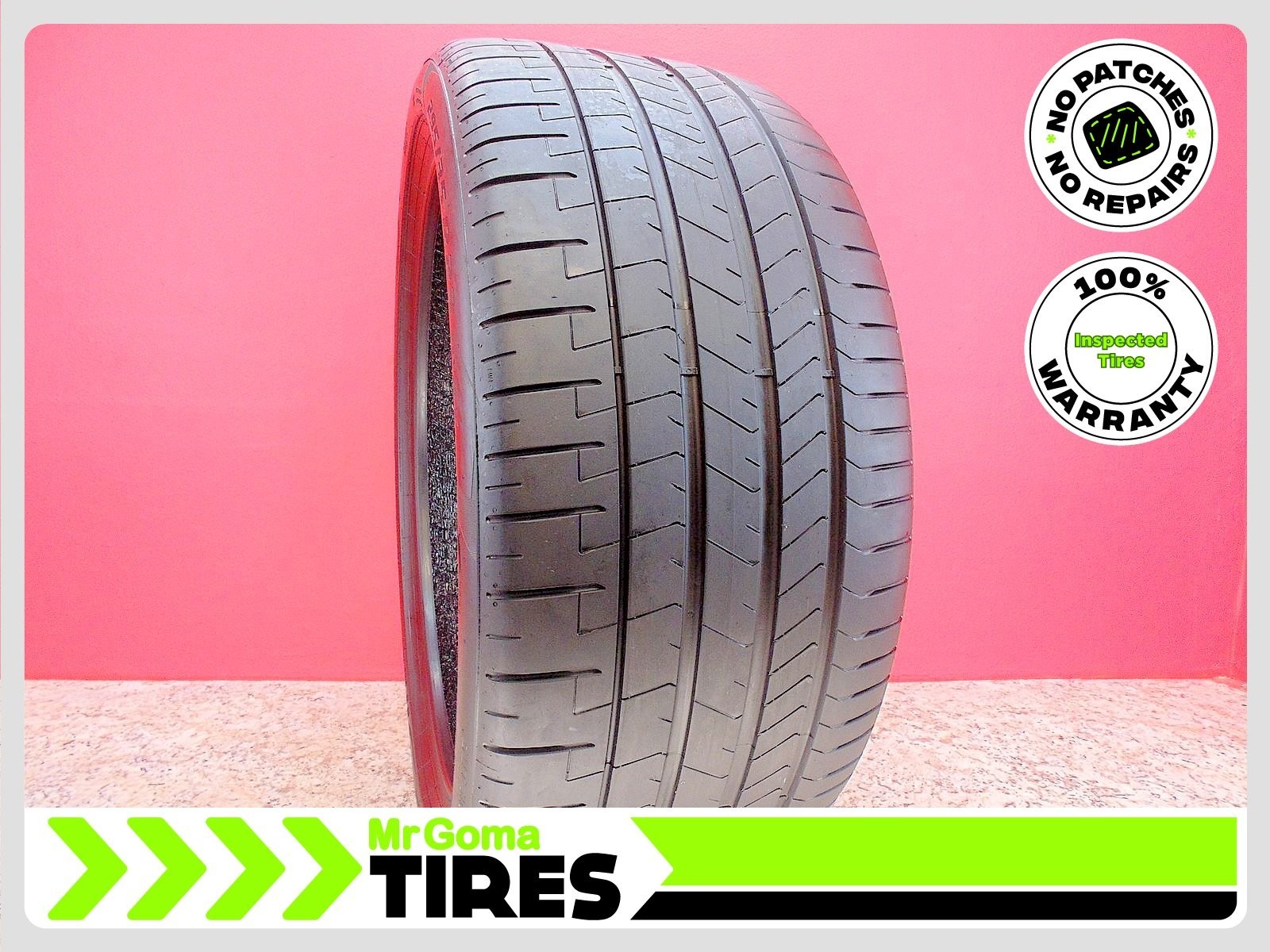 1 PIRELLI P ZERO TM PZ4 ELECT XL 295/35R23 USED TIRE 7.3/32 TREAD 108Y 2953523