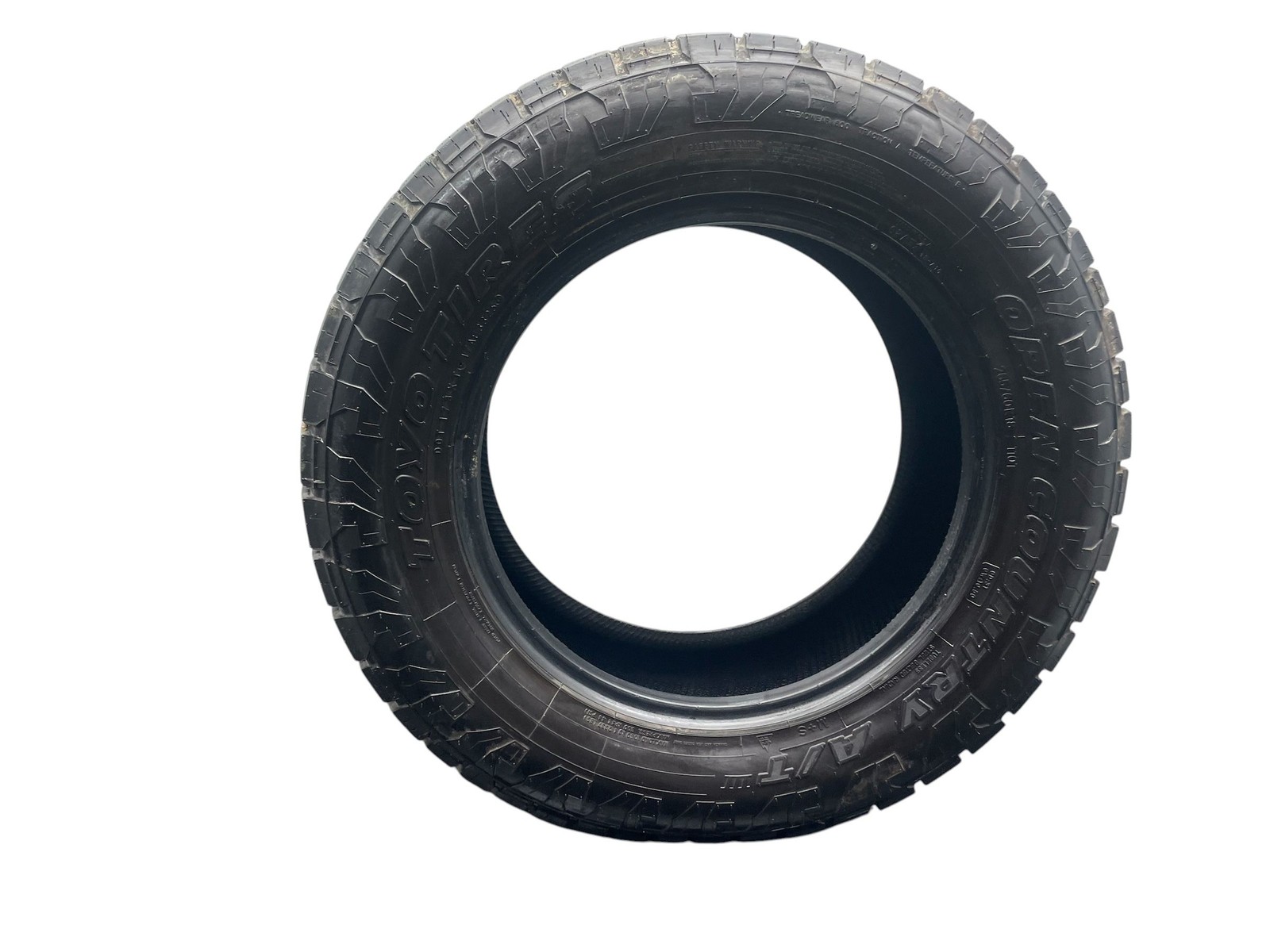 TOYO OPEN COUNTRY A/T III TIRE 265/60R18 12/32ND DOT 3325