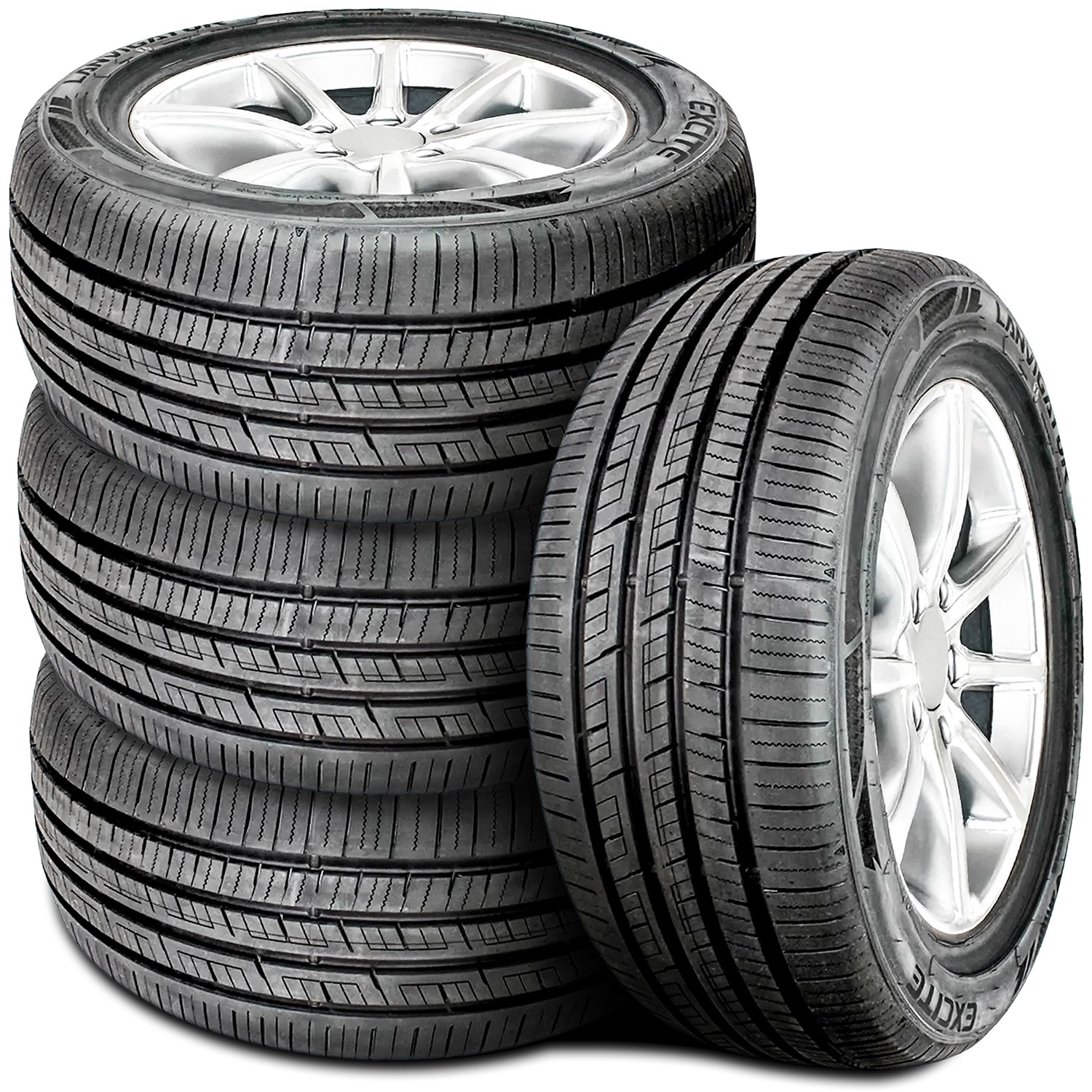 4 Lanvigator Excite 295/35R21 ZR 107Y XL All Season Tires 45k Mi Warranty 420AA