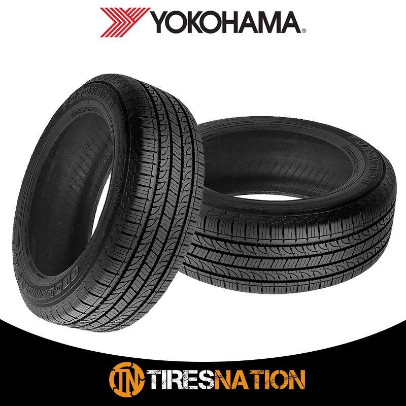 (1) New Yokohama GEOLANDAR H/T G056 BW LT245/75R17/10 121/118S Tires