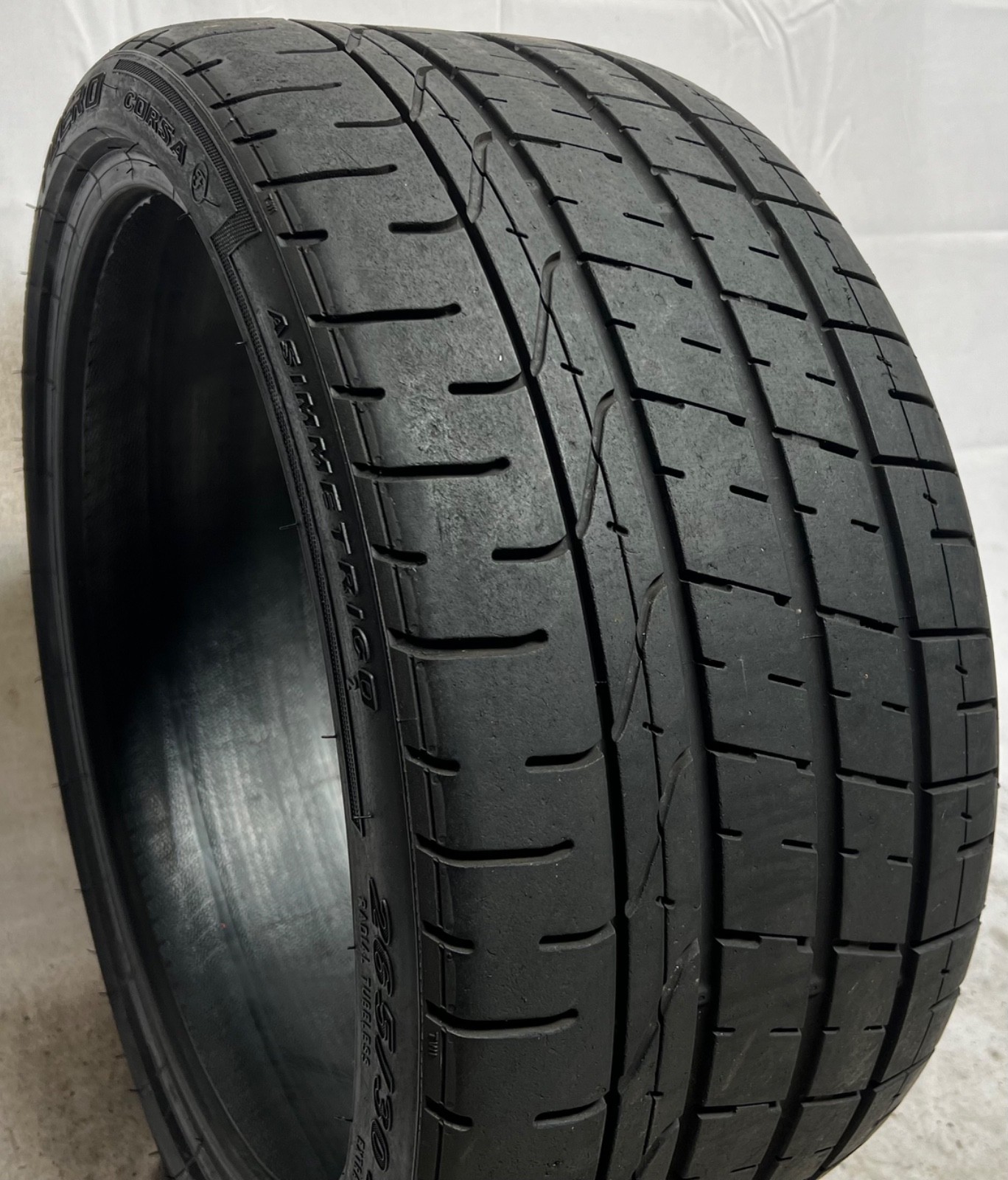 1 – NO REPAIRS 265/30ZR19 XL (93Y) Pirelli P Zero Corsa Asimmetrico 2 (F) – 4097