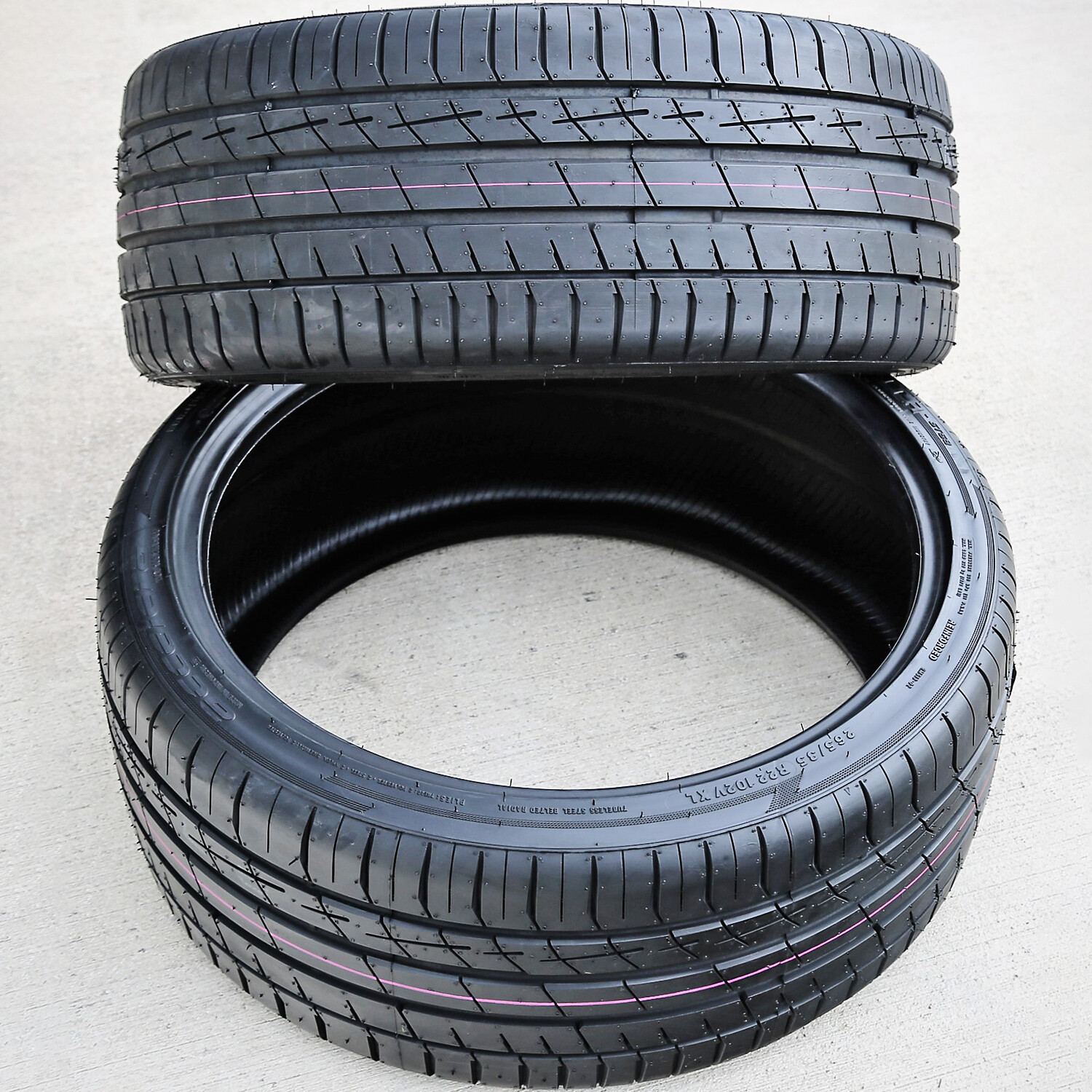 2 Tires Accelera Iota ST68 265/35R22 102V XL A/S Performance