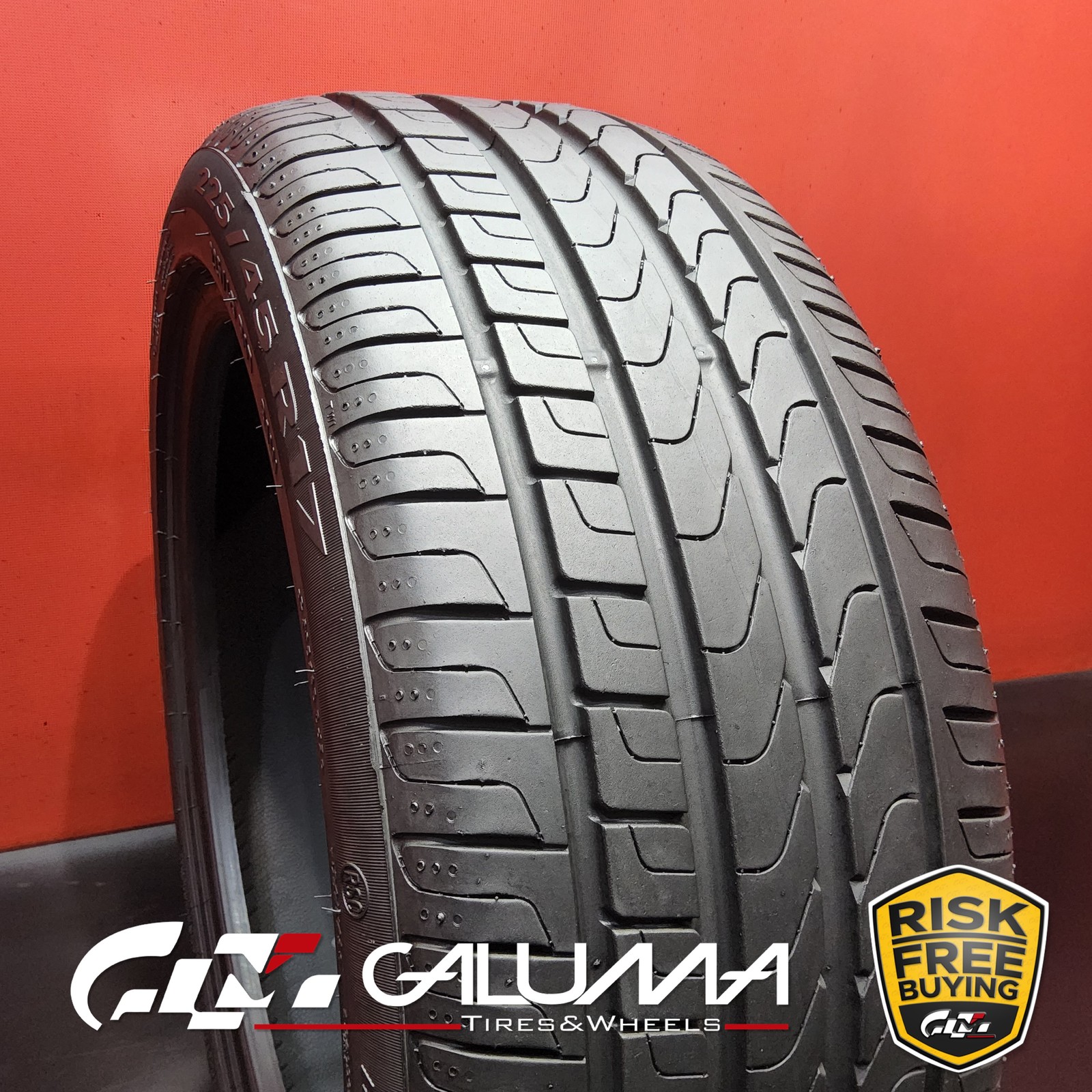 1 Tire LikeNEW Pirelli Cinturato P7 RunFlat (★) 225/45R17 91W No Repair #95810