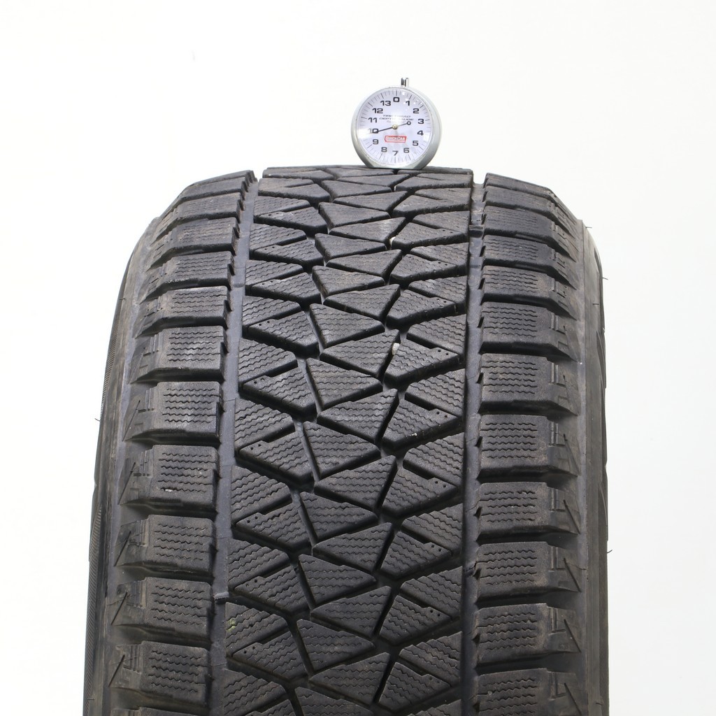 Set of (4) Used 255/55R20 Bridgestone Blizzak DM-V2 107T – 8.5-9.5/32