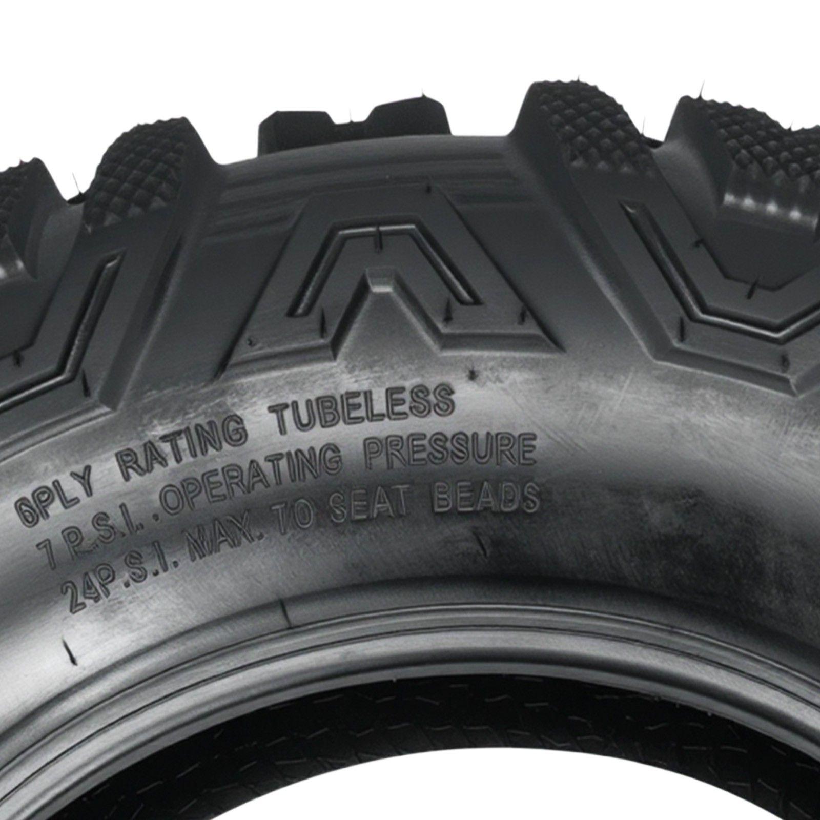 2pcs 24×8-12 ATV Tires 6PLY All Terrain New