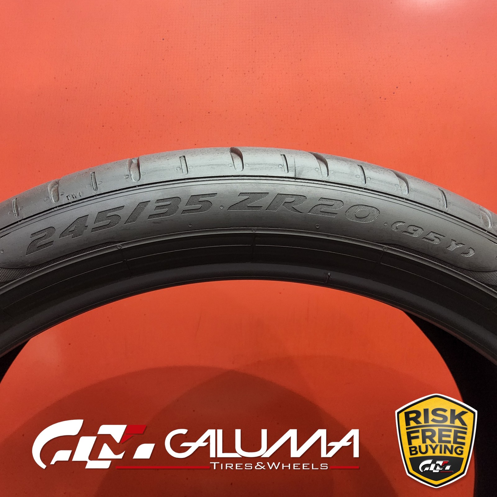Set of 4 Tires Pirelli P-Zero (PZ4) (F02) XL 245/35ZR20 & 305/30ZR20 #95578