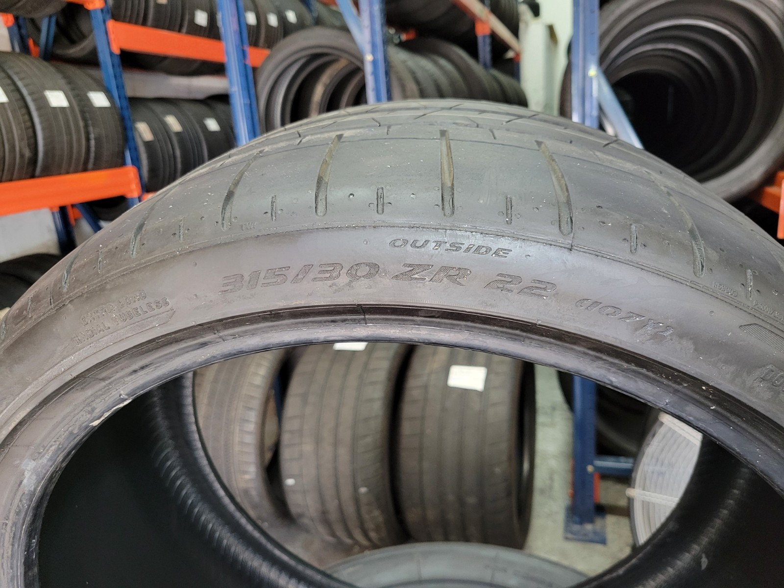 2 SUPER NICE 315/30/22 PIRELLI P ZERO PZC4 CORSA N0 315/30ZR22 107Y 6/32