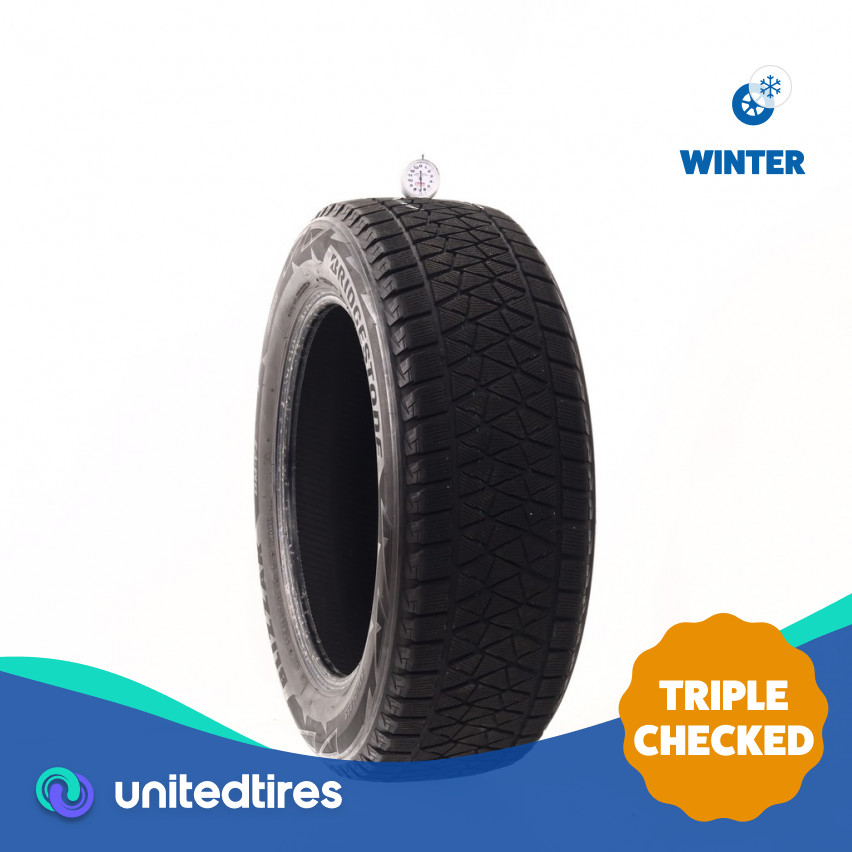 Used 235/60R18 Bridgestone Blizzak DM-V2 107S – 6.5/32 – Tire