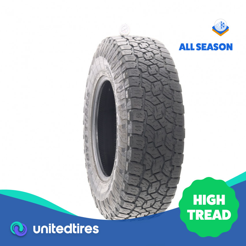 Used LT 34X10.5R17 Toyo Open Country A/T III 120S – 9/32 (12280)