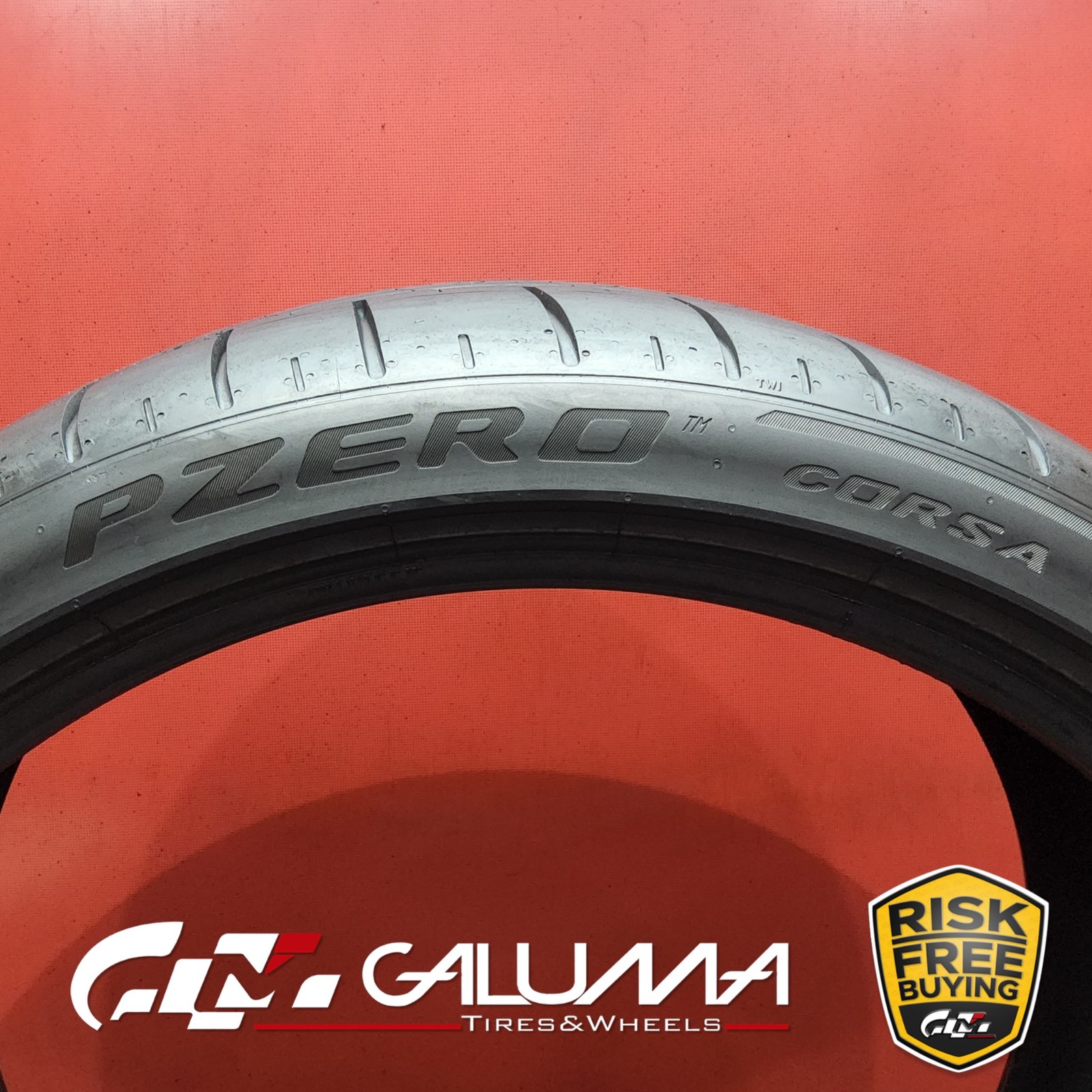 1 (One) Tire LikeNEW Pirelli P Zero CORSA PZC4 315/30ZR22 107Y No Repairs #88825