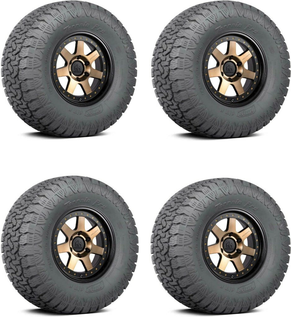 Set 4 LT305/55R20 Amp Terrain Pro A/T Load Range E Tires LT3055520