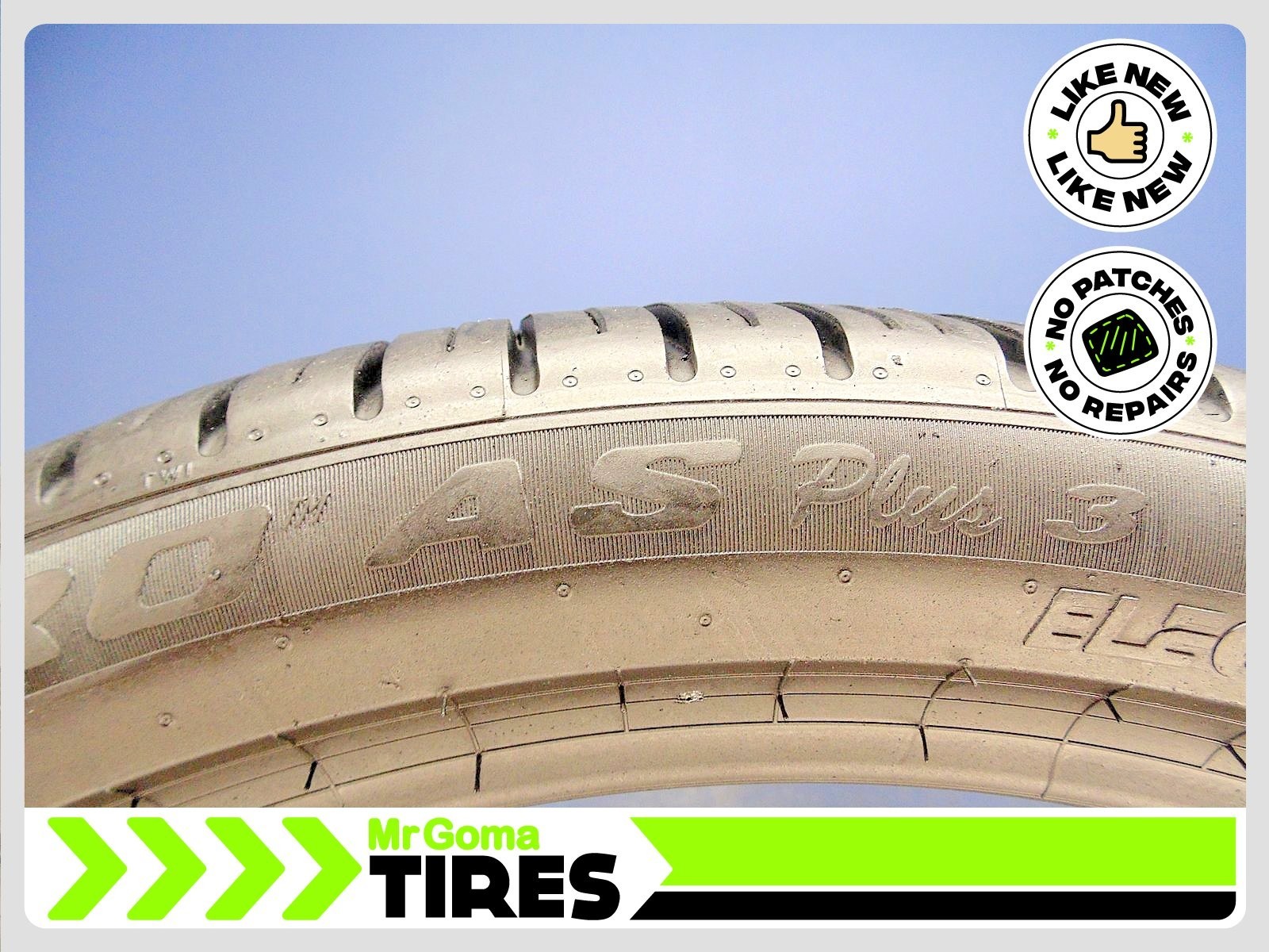 2 PIRELLI SCORPION ZERO AS PLUS 3 ELECT 285/35R22 USED TIRES 9.1/32TREAD 2853522