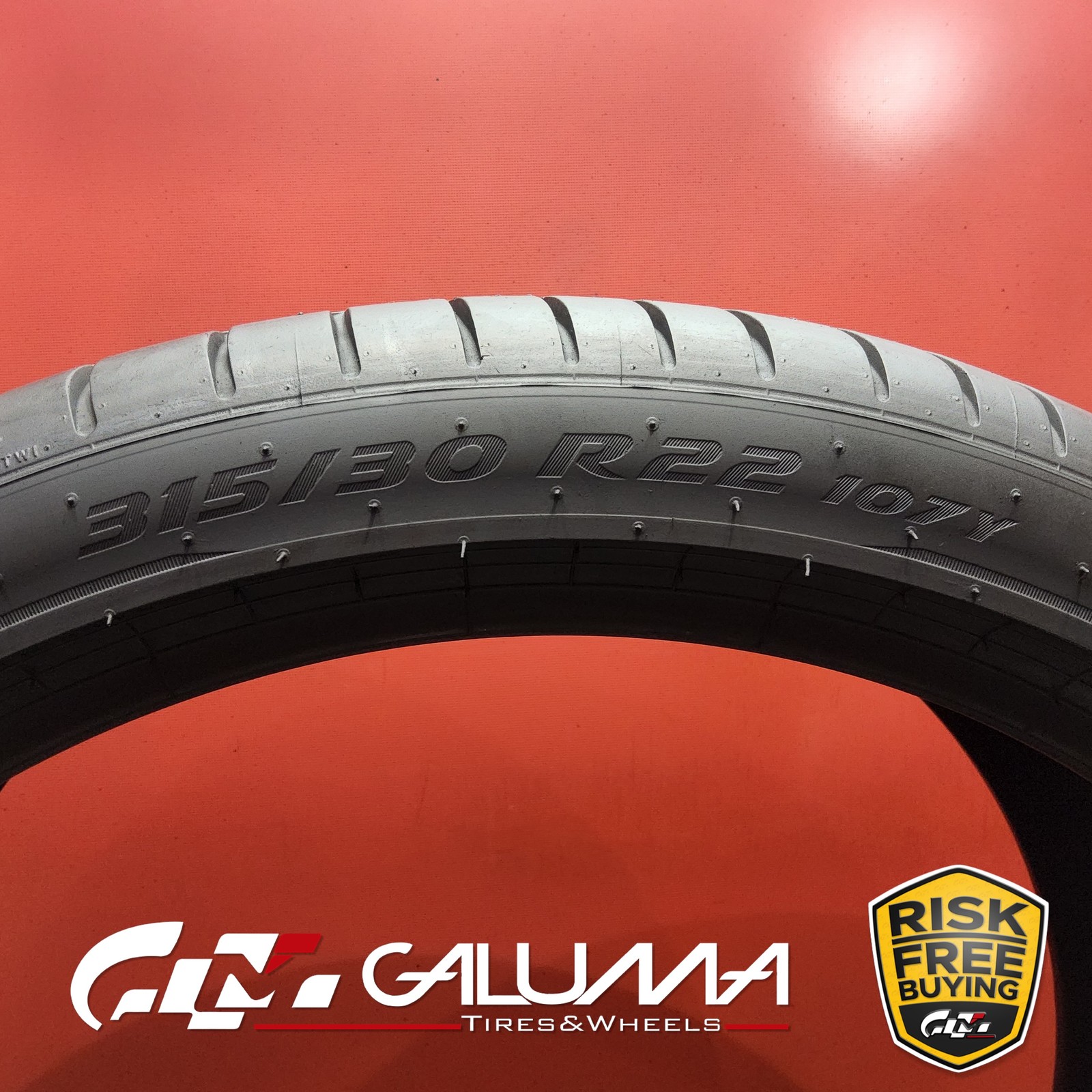 Set of 2 Tires Pirelli P-Zero (PZ4) ★1 XL 315/30R22 315/30/22 3153022 107Y 96219