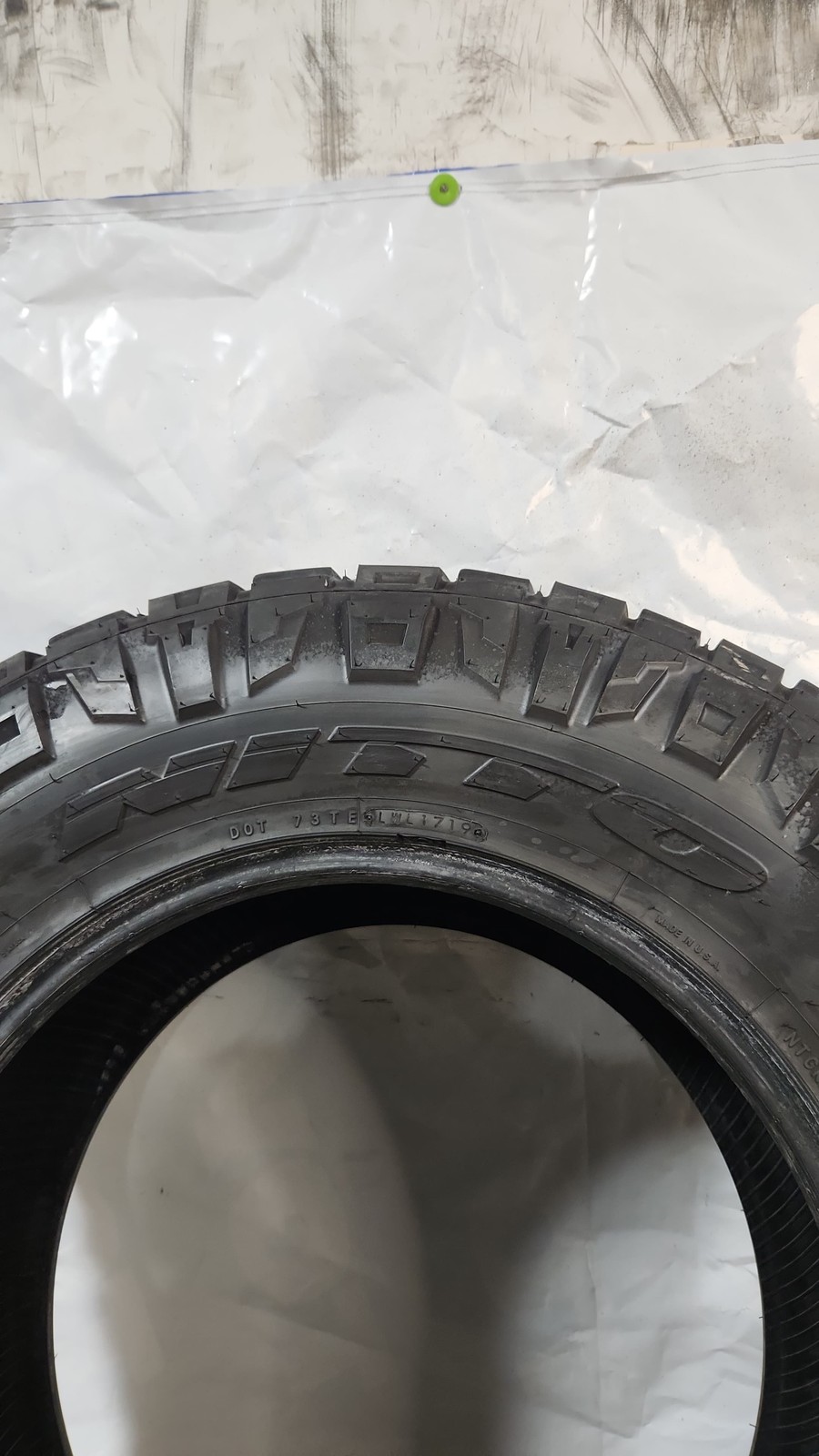 Set of 2 – 37X13.50R20 Nitto Ridge Grappler – Used Tires