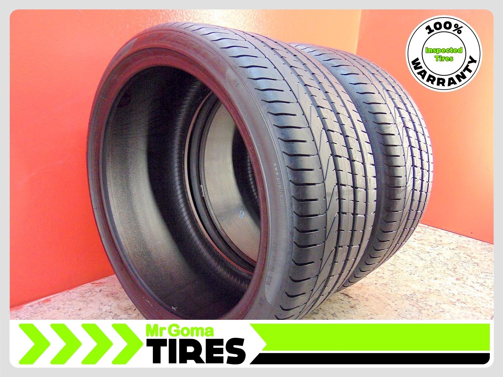 2 PIRELLI P ZERO TM N0 XL 315/30ZR22 70% LIFE USED TIRES 107Y 3153022
