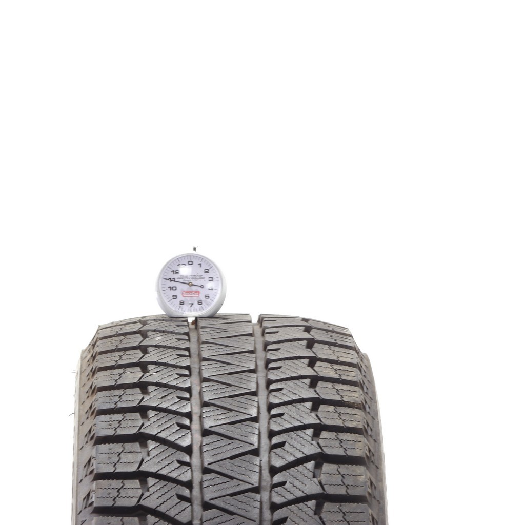 Set of (4) Used 215/45R17 Bridgestone Blizzak WS90 Studless 91T – 9.5-11/32